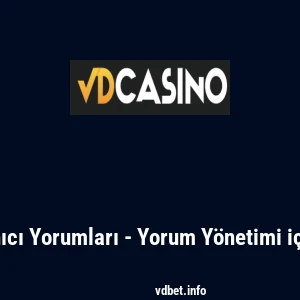 Vdcasino Aktif Kullanıcı Yorumları - Yorum Y&ouml;netimi i&ccedil;in En İyi Uygulamalar